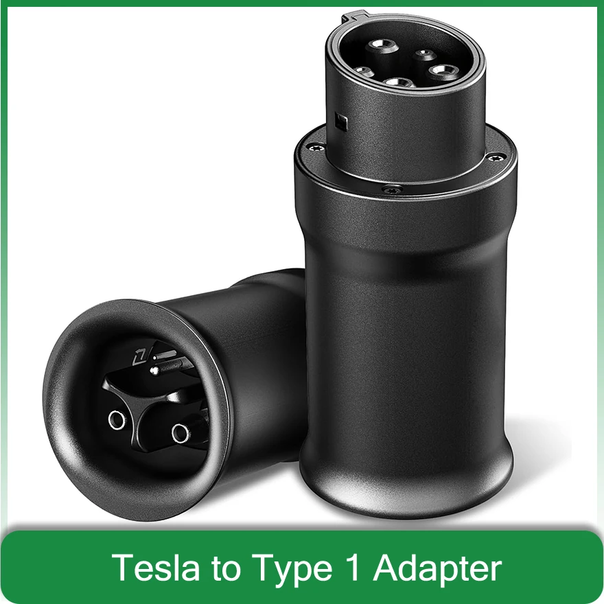 

J1772 model y/3/s/x Tesla to Type 1 Adapter ev charger Electric vehicle car accessories