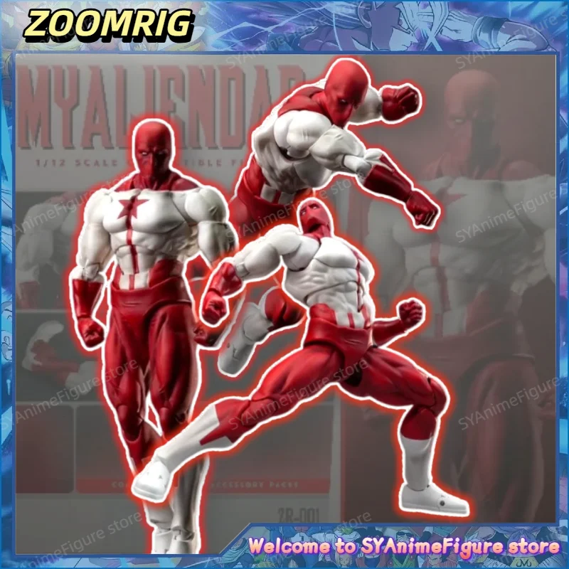 

ZOOMRIG ZR-001 My Alien Dad Almighty Man Animation Character 1/12 Action Figure Toy Collection Gift