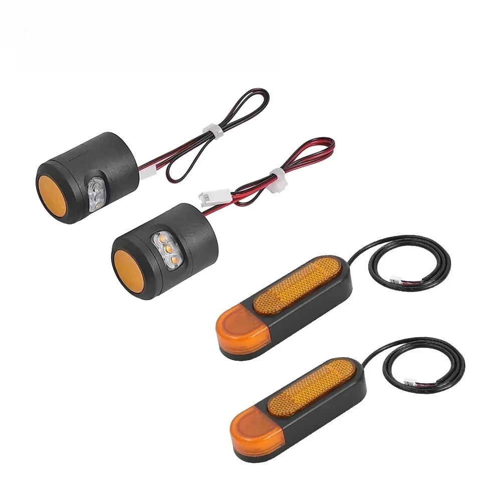 Lenker LED Blinker Licht Links und Rechts Licht für Elektrische Roller Reflektierende Riemen Dekoration Nacht Reflektor Teile