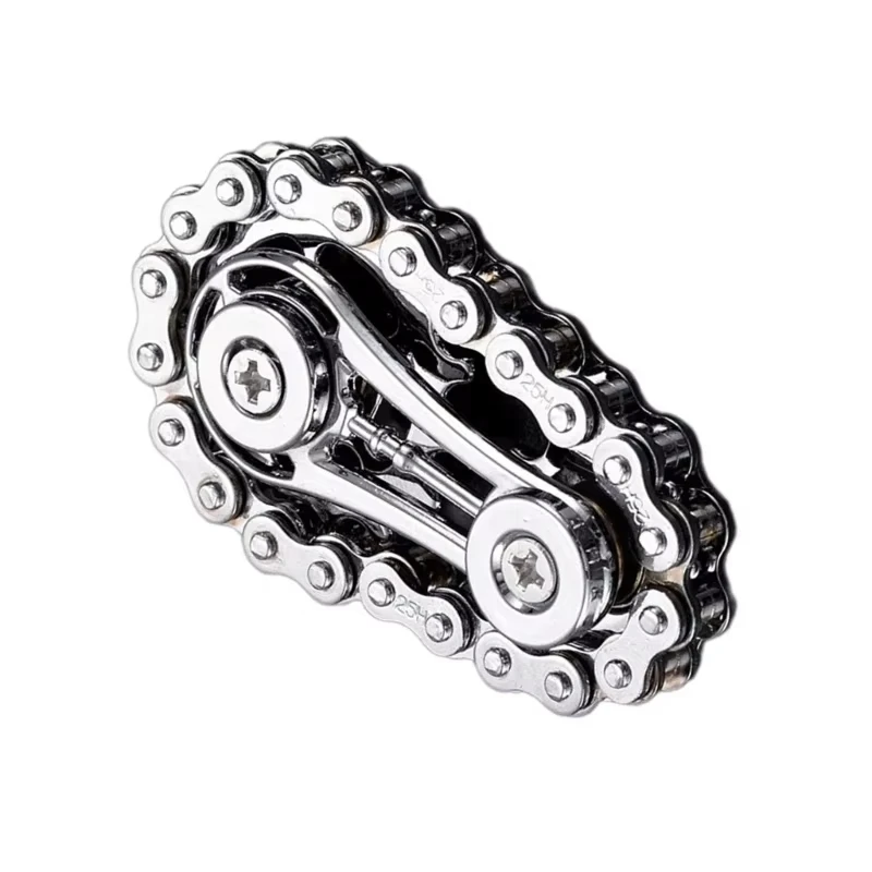 Neue Metallkettenräder Schwungrad Fingertip Gyro Fidget Spinner Antistress Angst Fahrradketten EDC Spinner Fidget Spielzeug für Geschenke