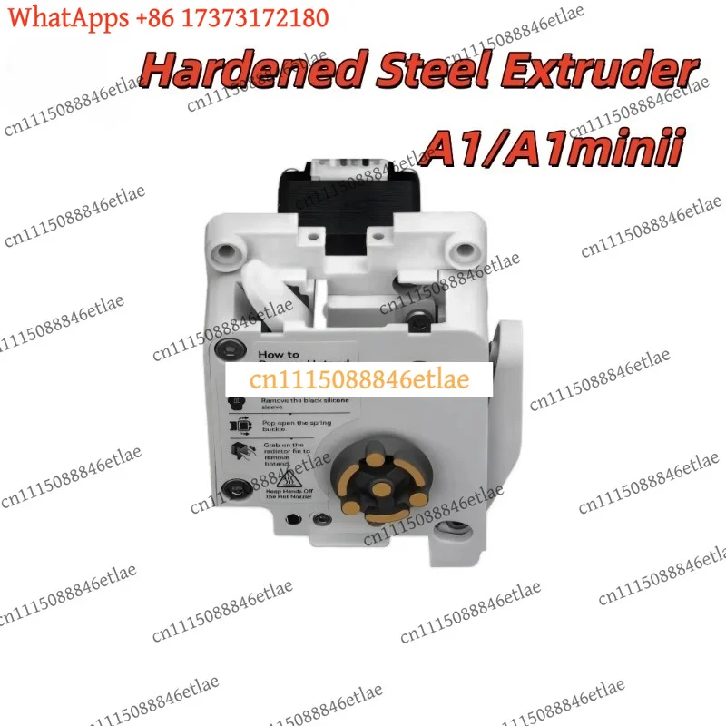 k3 for Bambu Lab A1 / A1 Mini Extruder Unit, Hardened Steel Extruder Assembly Replacement Parts