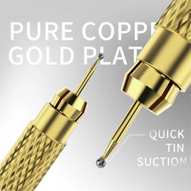 Phone FPC Flexible Cable Repair With Gold Plated Tin Dragging Needle and Comfortable Grip for Electronic Engineers