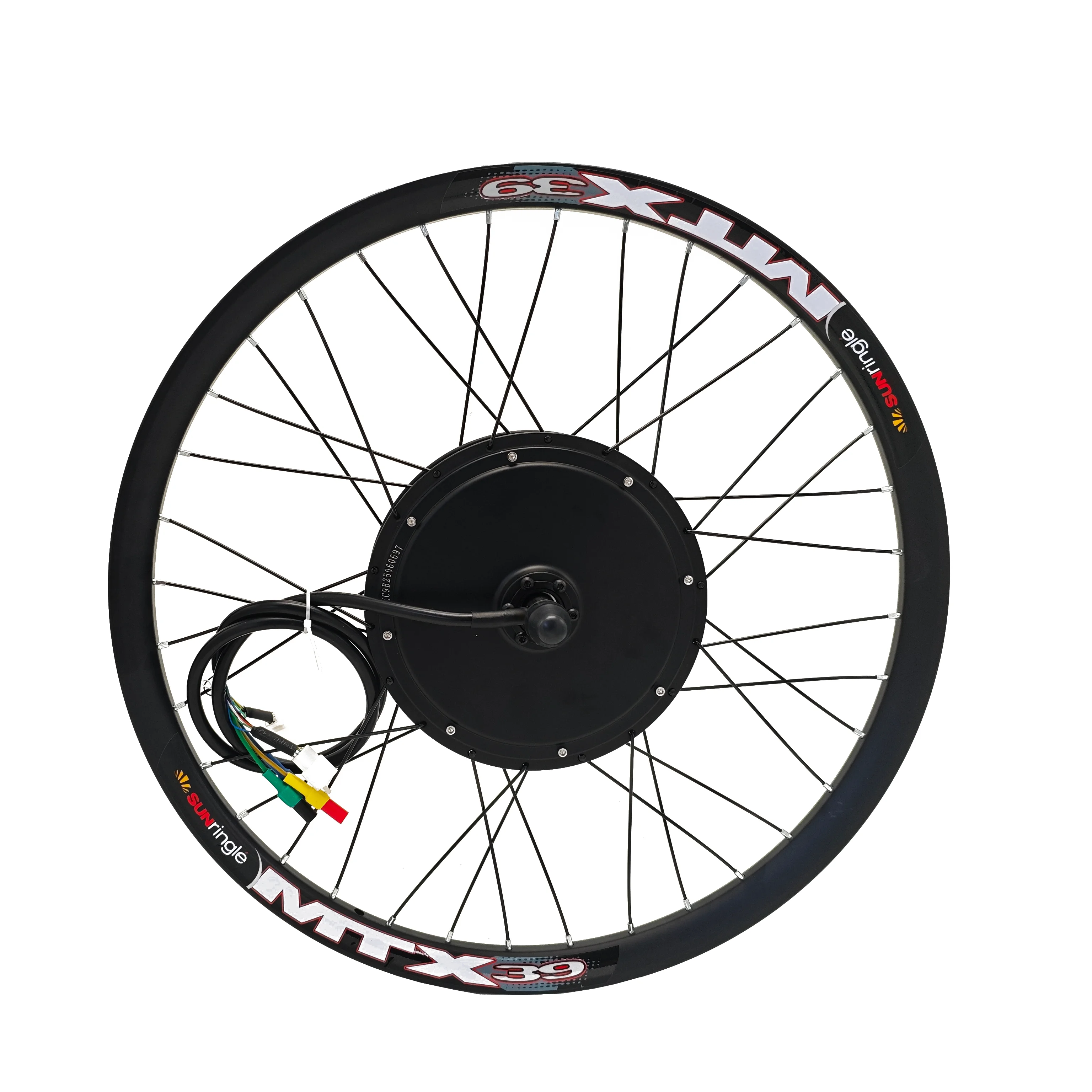 48-72V 3000W 20/24/26/27.5/29Inch Thread on Motor Whee with XT150 or O-ring 3 Phase Plug
