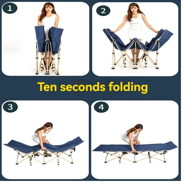 

Household Goods Folding Bed, Office Single Nap Bed, Emergency Military Bed, Accompanying Bed, Simple Folding Bed