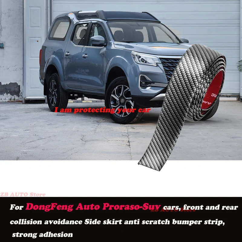 

Front and rear lip side skirts, anti-collision and scratch resistant bumper strips, suitable For DongFeng Auto Proraso Suv