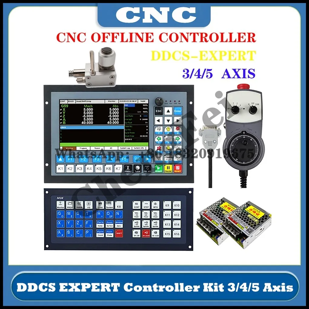 

Контроллер Cyclmotion CNC ATC DDCS EXPERT M350, 3/4/5 осей, 1 МГц, G-код для гравировки и замены фрез mach3 ddcsv3.1