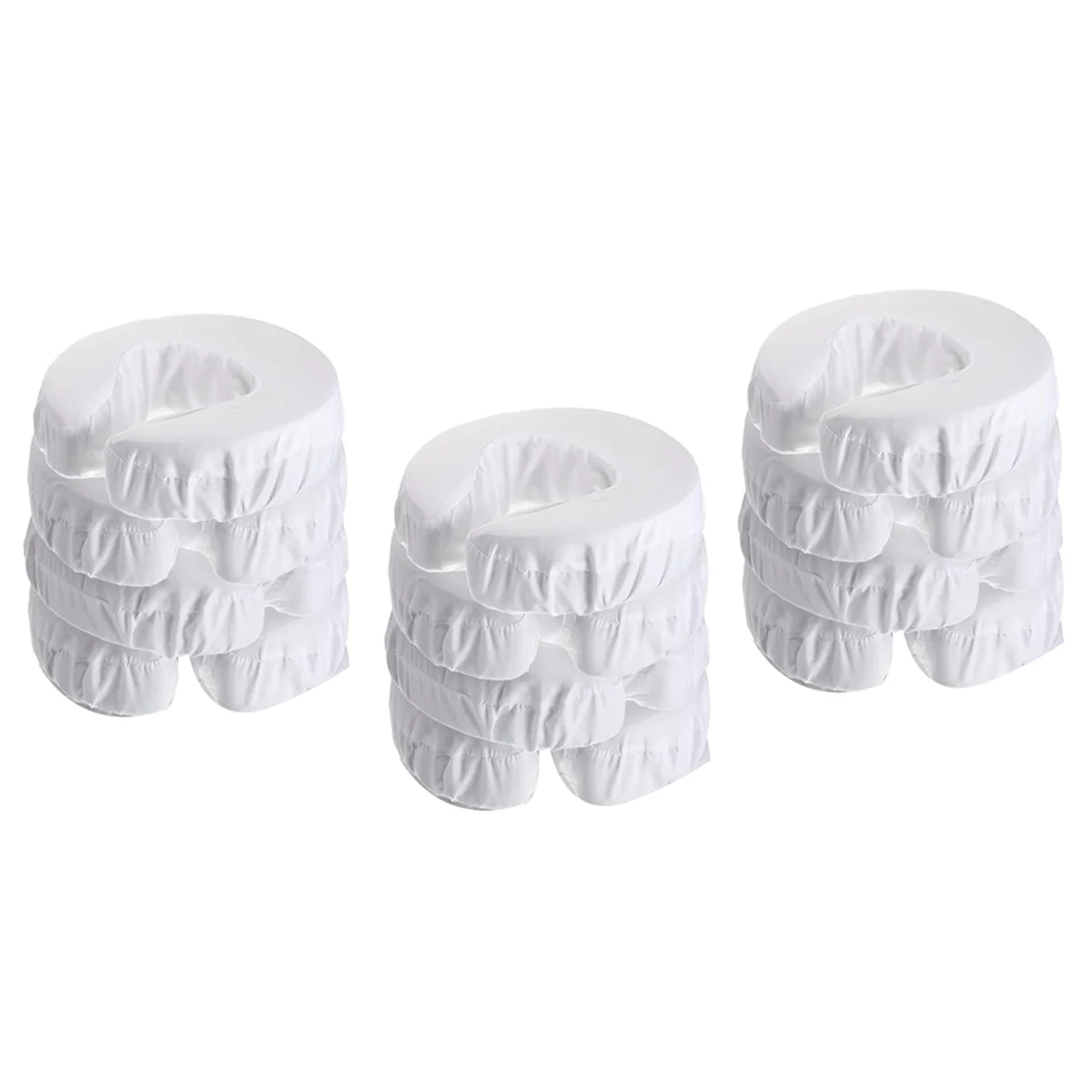 

New 12Pcs Face Cradle Covers for Massage Table Reusable Massage Table Rest Covers Oil Proof Headrest Cradle Sheets