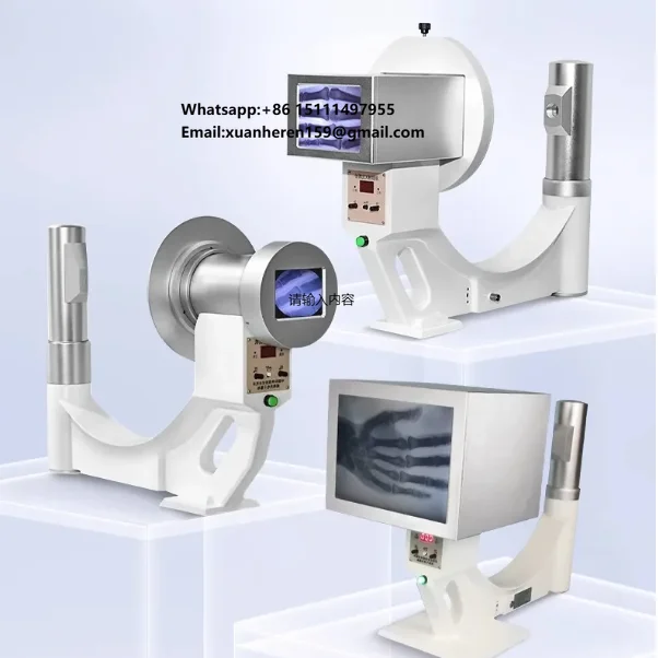 

Handheld Digital X Ray Fluoroscope for Dogs and Cats, Portable Veterinary Imaging Equipment