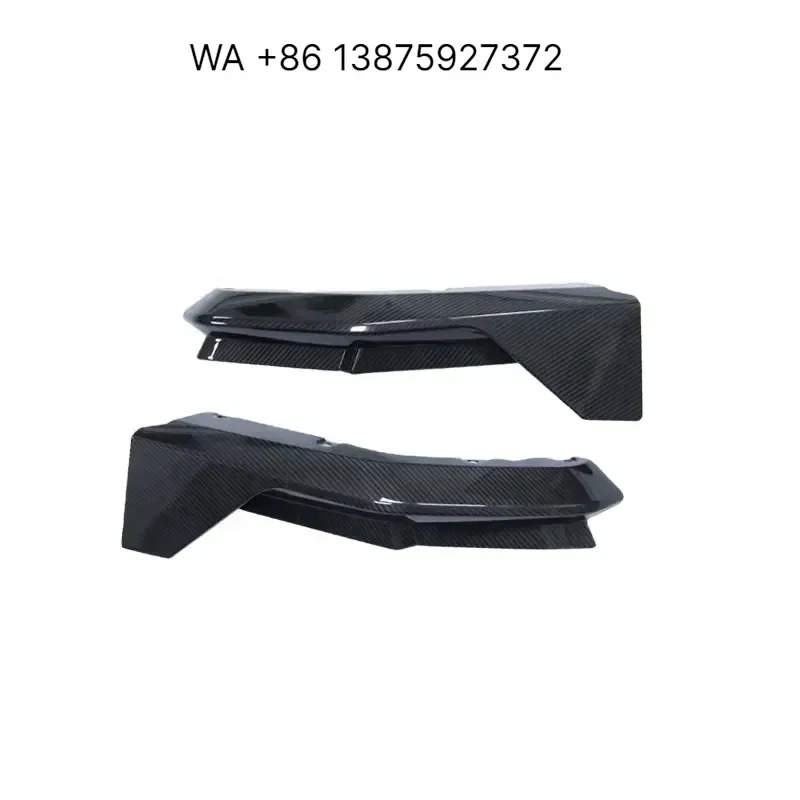 Wmwmnu Dry Carbon Fiber Rear Bumper Splitter for G80 M3 G82 M4 Coupe 2 Door 2021 2022