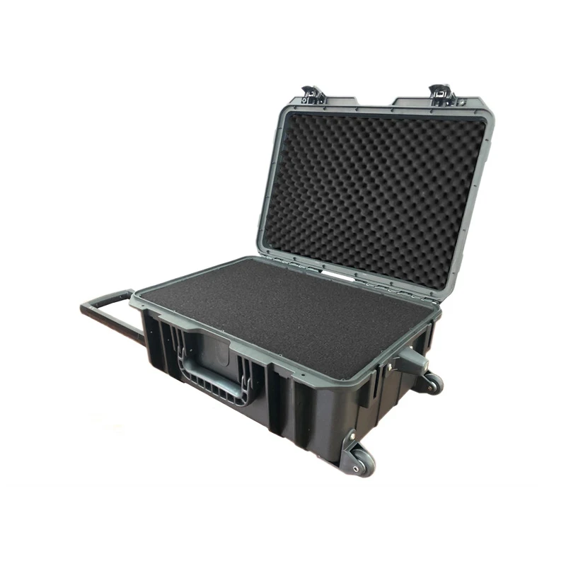 SQ 1045L Outdoor Travel Item Storage Box Long Plastic Wheeled Trolley Case