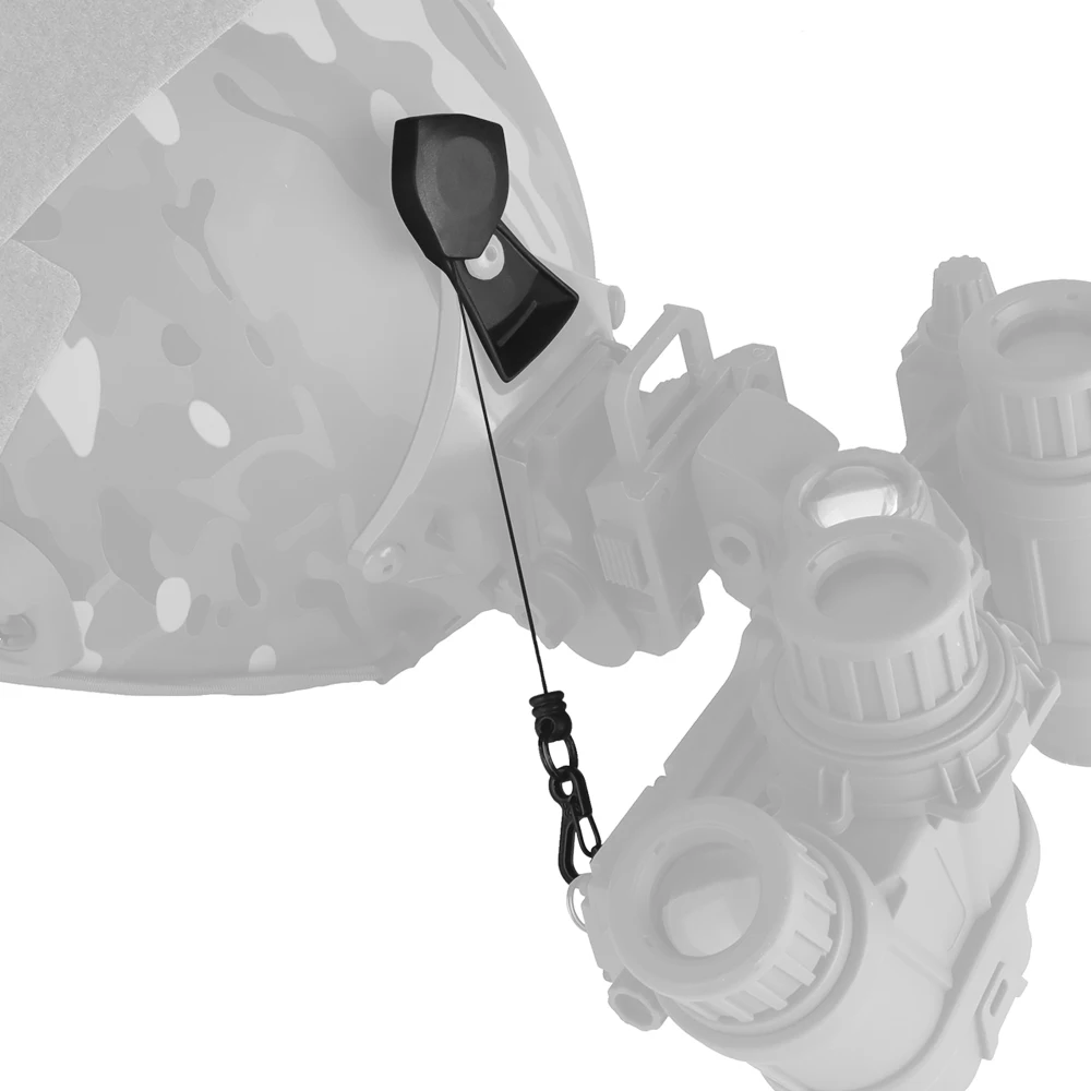 VAS Tactical Helmet NVG Mount Lanyard For OPS Core VAS Shroud Night Vision Device Anti-Lost Rope Fast Airsoft Helmet Accessories