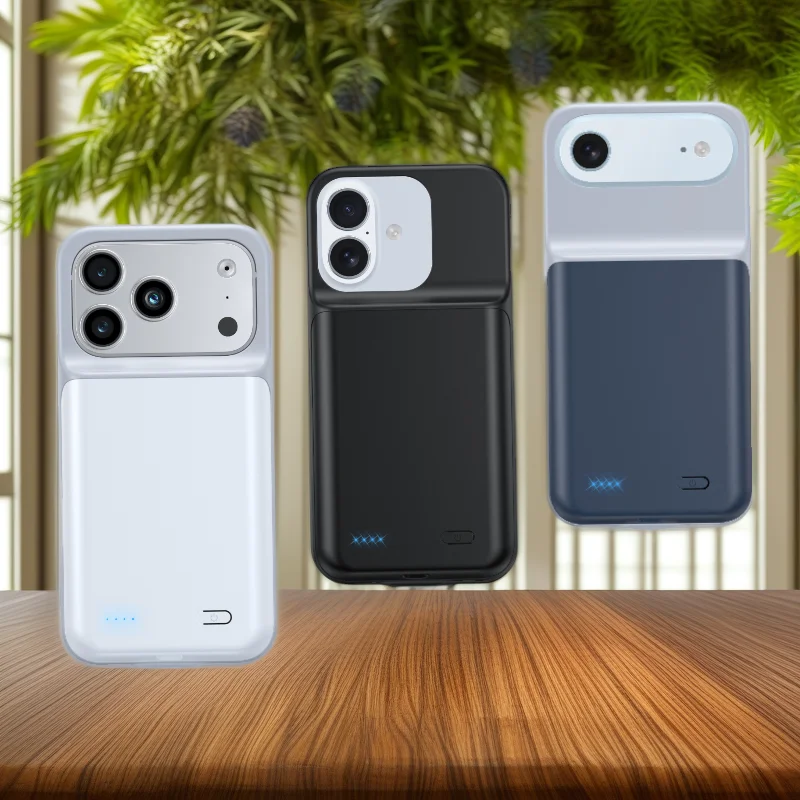 

10000mAh Battery Charger Cases for IPhone 17 Pro Max 17Pro 17 17Air External Portable Power Bank Cover for IPhone 17 Series