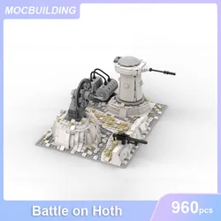 Battle on Hoth Model MOC Building Blocks DIY Assemble Bricks Educational Creative Collection Display Xmas Toys Gifts 960PCS