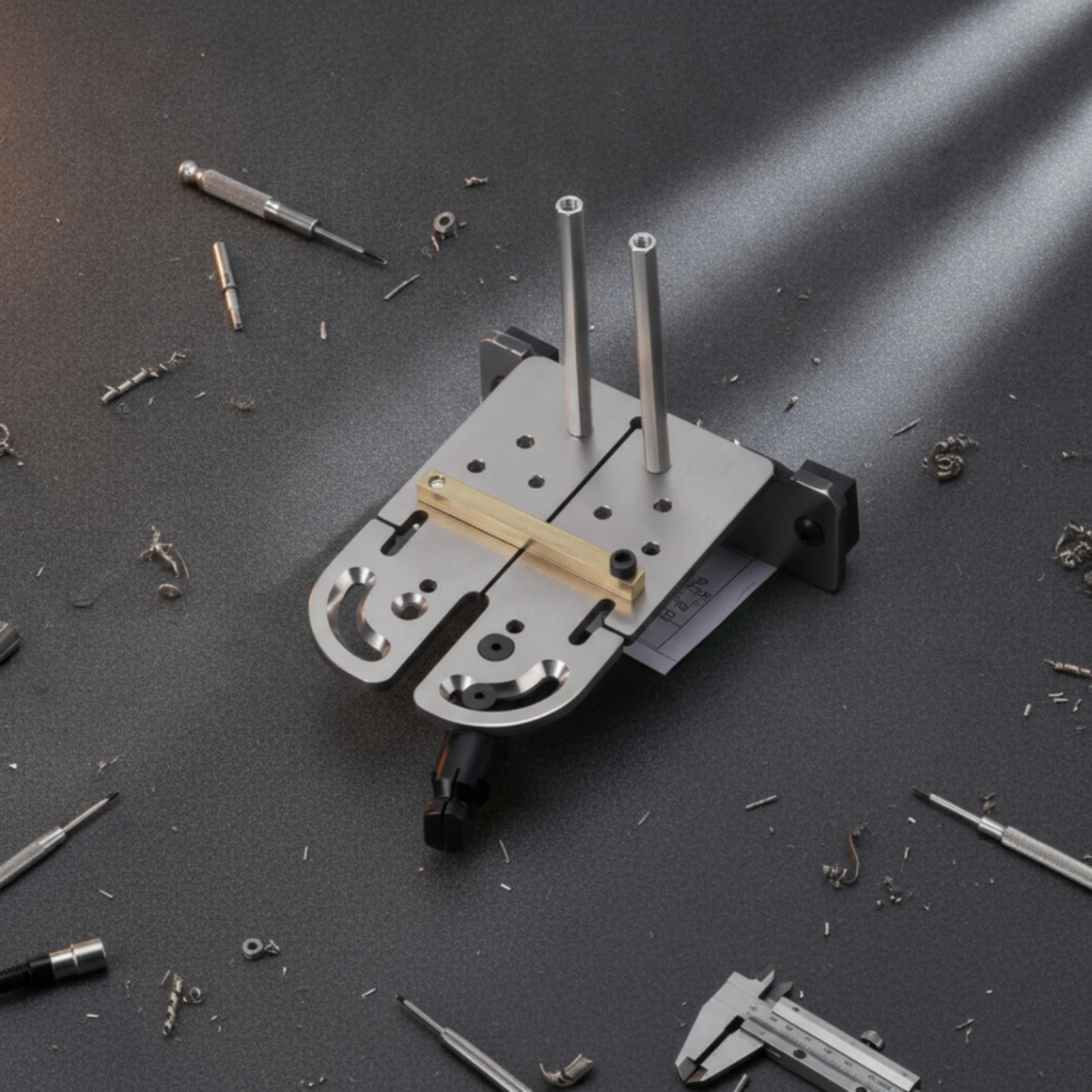 Workbench Stop with Clamp Adjustable Tabletop Workbench Stop Hardware Heavy Duty Non-Slip for Hobbyists, Woodworking