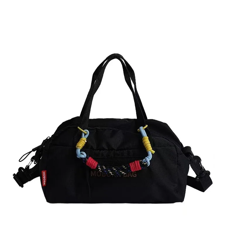 

Trendy letter sports crossbody bag for men and women, lightweight travel bowling bag, simple casual hand-held shoulder bag
