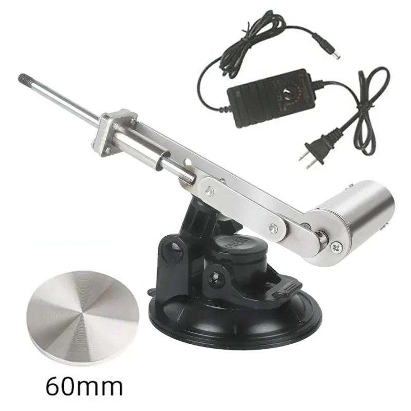 Telescopic Linear Actuator kit DC 24V 2A Power Adjustable speed 90mm Suction Cup Reciprocating Mechanism Motor Stroke 39mm