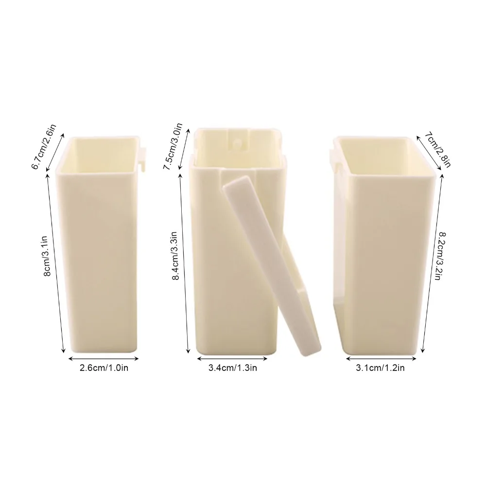 3PCS 3.1×2.6×1 in，3.3×3×1.3 in，3.2×2.8×1.2 in Folding Paint Water Bucket Folding Structure Three In One Art Brush Washing Tub view 6
