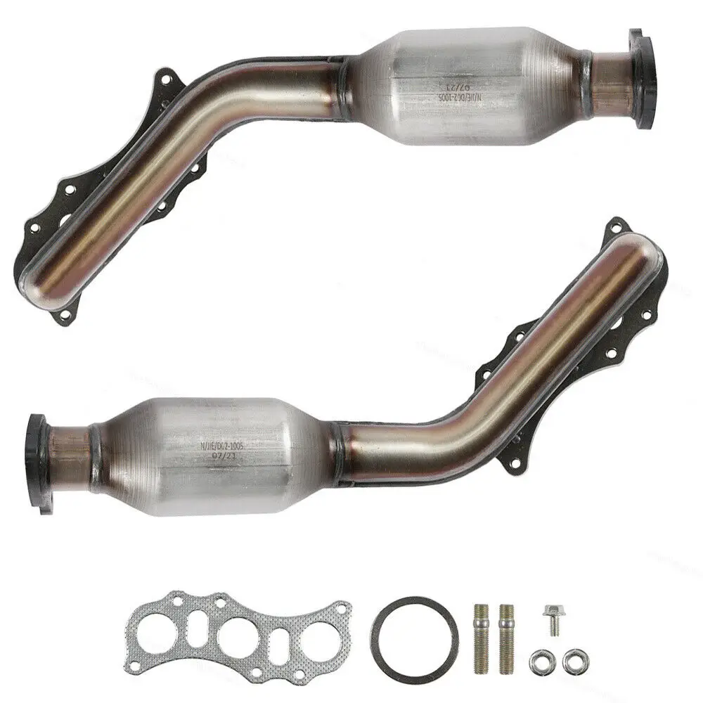 

For 2003-2011 Toyota FJ Cruiser 4Runner Tacoma 4.0L Pair Exhaust Catalytic Converter Front Left Right Auto Manifold