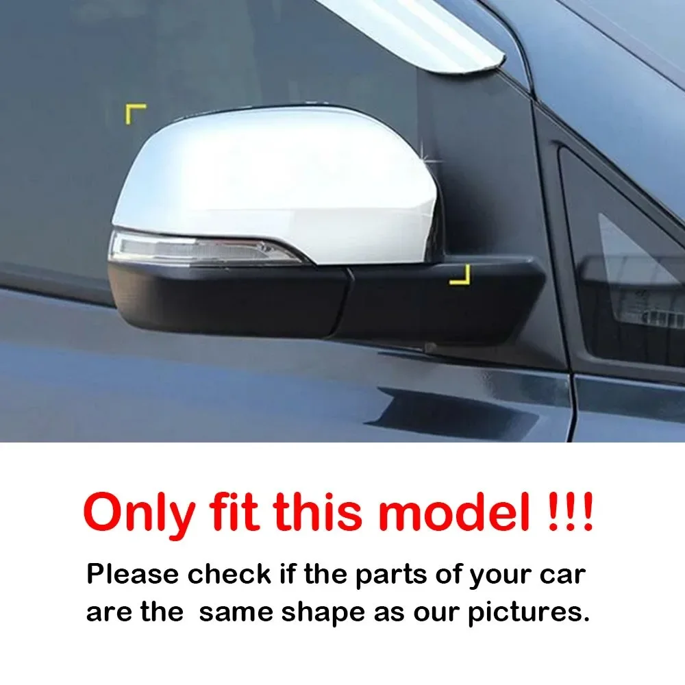 Pair For Hyundai H-1 Grand Starex iMAX i800 2018-2024 Rearview Side Mirror Cover Wing Cap Exterior Door View Trim Car Decoration