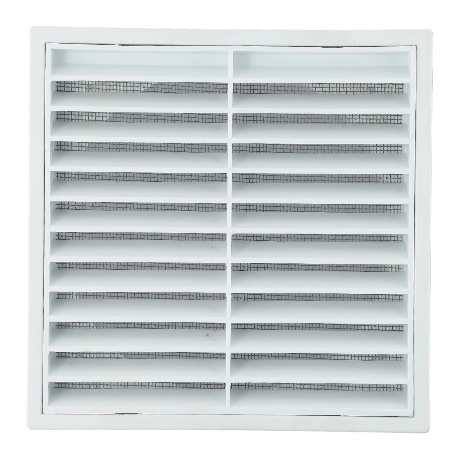 Outdoor Square Vent Louver Ventilation Grill With Filter Fresh Air System Mosquito Insect Net Cover Screen Exhaust Outlet