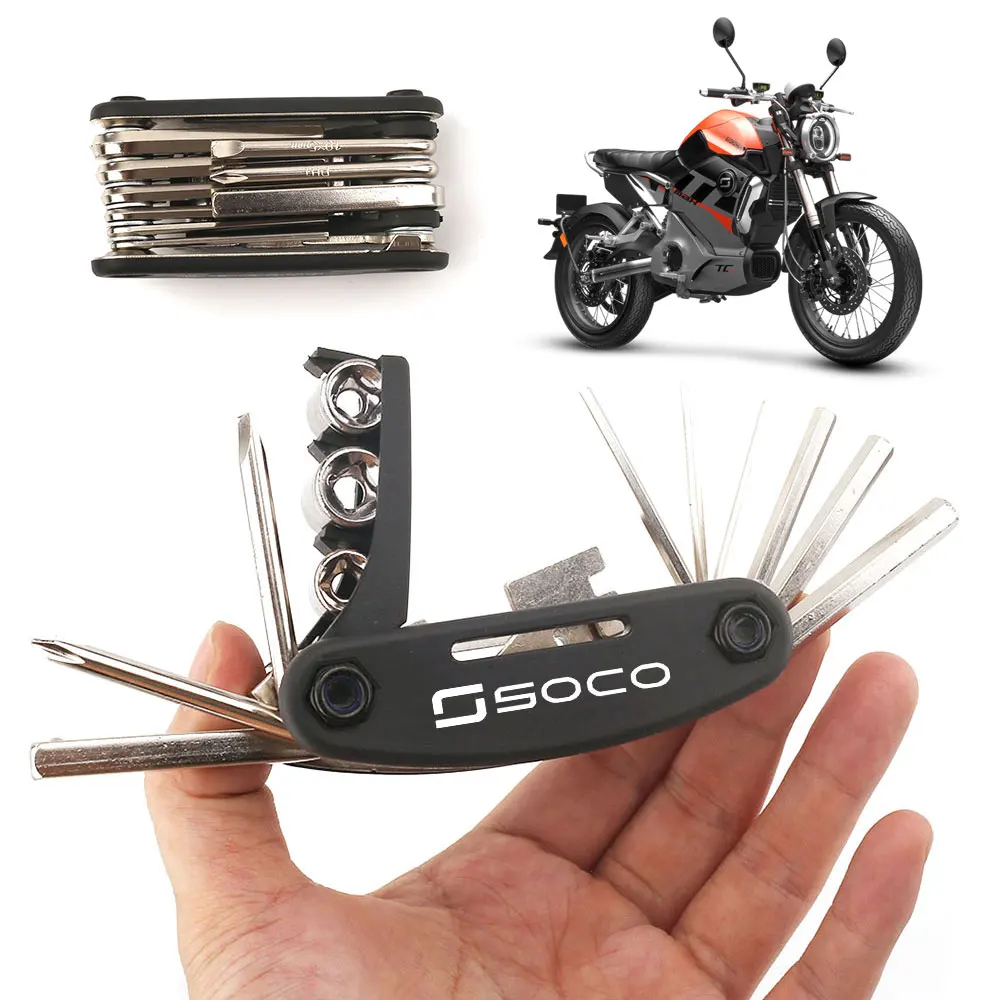 For Super Soco Tcmax Tc50 TC MAX 50 Street Hunter Wanderer TS CPX CU Accessories Zinc Alloy Portable Repair Tools Screwdriver