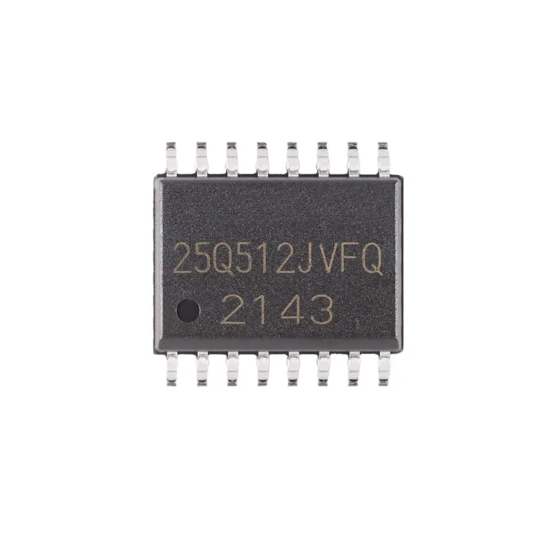 1/5/20PCS W25Q512JVFIQ SOP-16 25Q512JVFQ W25Q 512JVFIQ 3V 512M-bit Serial Flash Memory With Dual/Quad SPI Chip