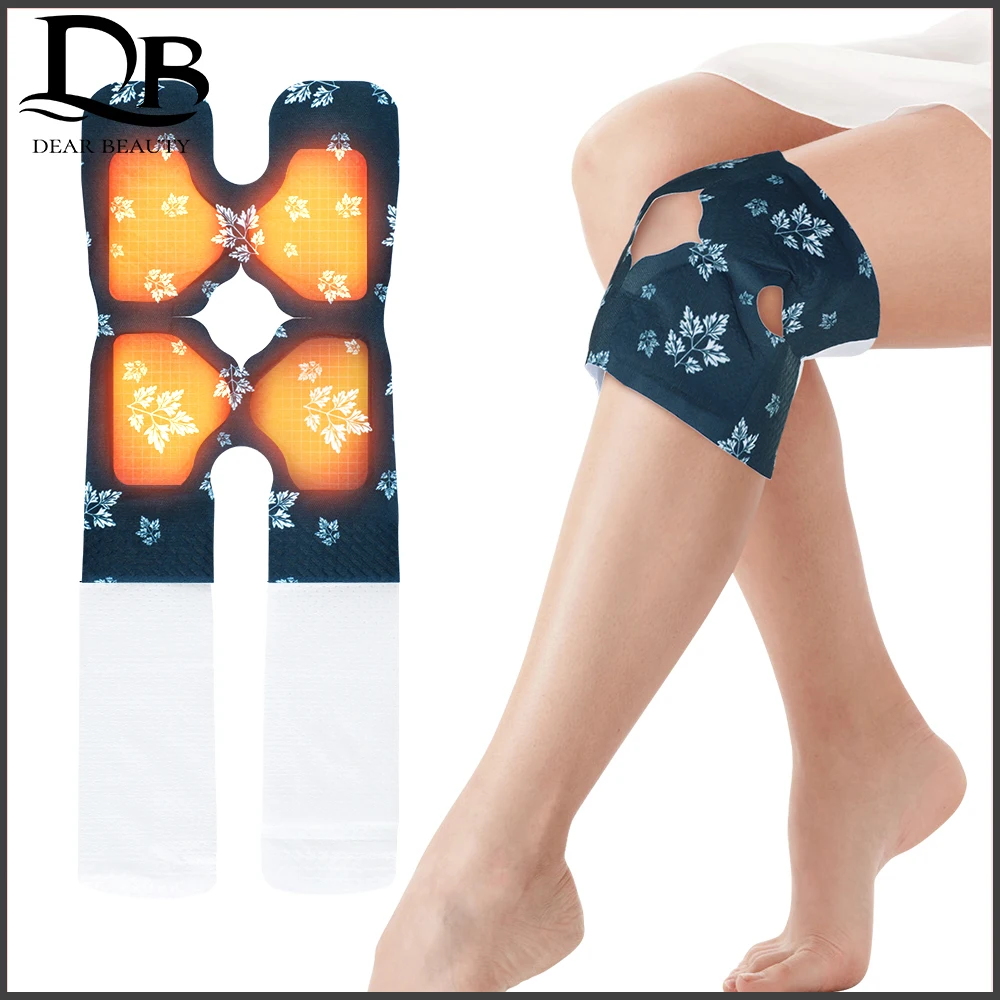 

1pieces/Bag Knee Warming Massage Paste Disposable Wormwood Self-heating Constant Temperature Relieve Discomfort Stiffness