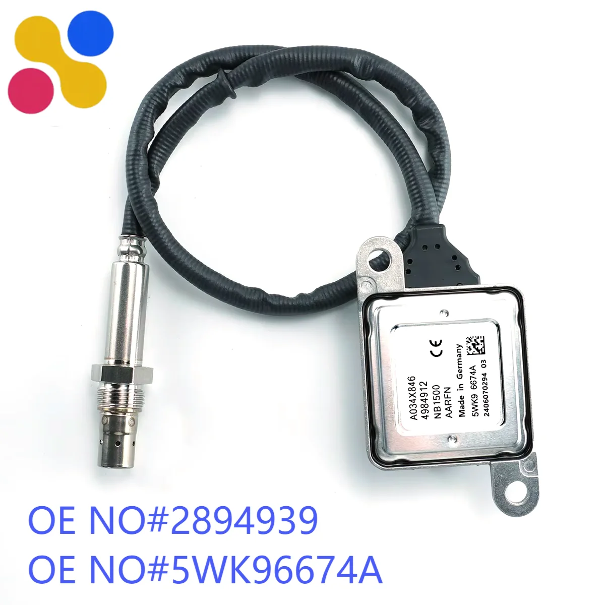 

5WK96674A 2894939 New Nitrogen Oxide Sensor High Quality NOx Sensor for Cummins ISB ISX 12V Factory Direct Sales Car Accessories