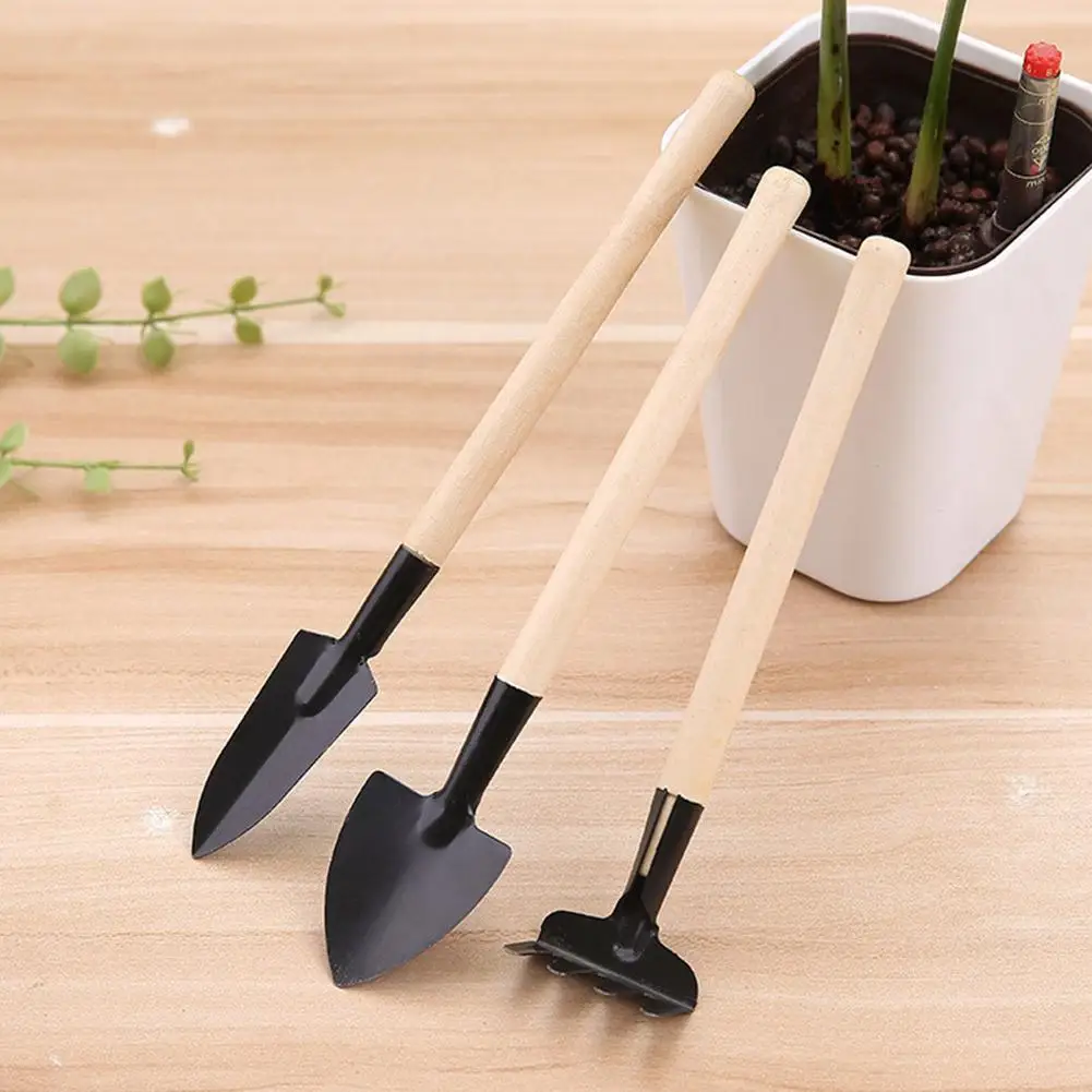 3Pcs Plant Garden Tools Set For Potted Plants Seedling Pruning Tweezers Scissors Flowers Potted Plant Garden Tools Weeding Tools