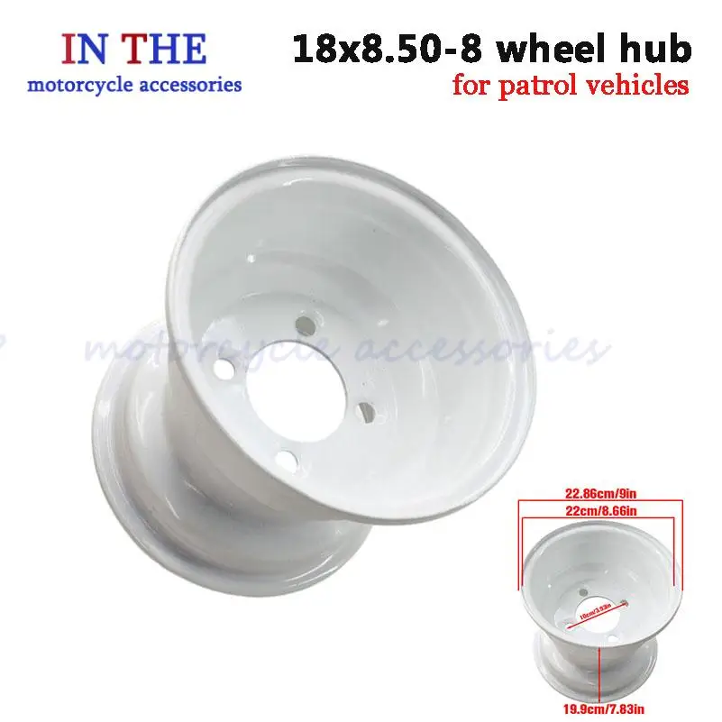 

Golf Car Patrol Wheel Hub Iron Steel Rim 8-inch 18x8.50-8 Wheel for Clubcar EZGO Sightseeing Car Wheel
