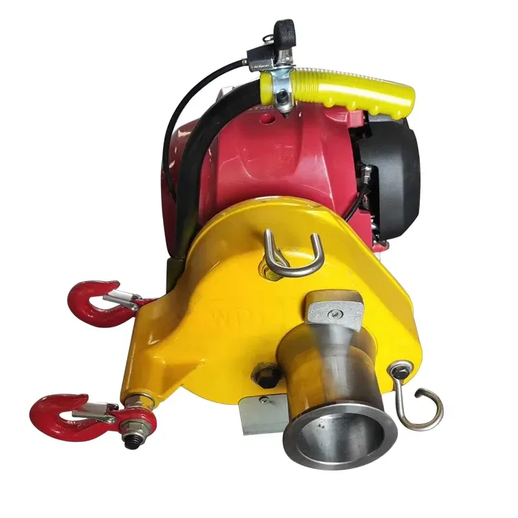 1 2t Portable Winch Gas Powered Capstan Winch GX-50 Engine