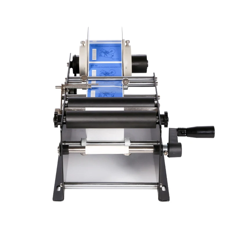 MT-30 Small Desktop Labeler,Self-adhesive Bottle Applicator for Wine Plastic,Pepper Container Tagging Machine