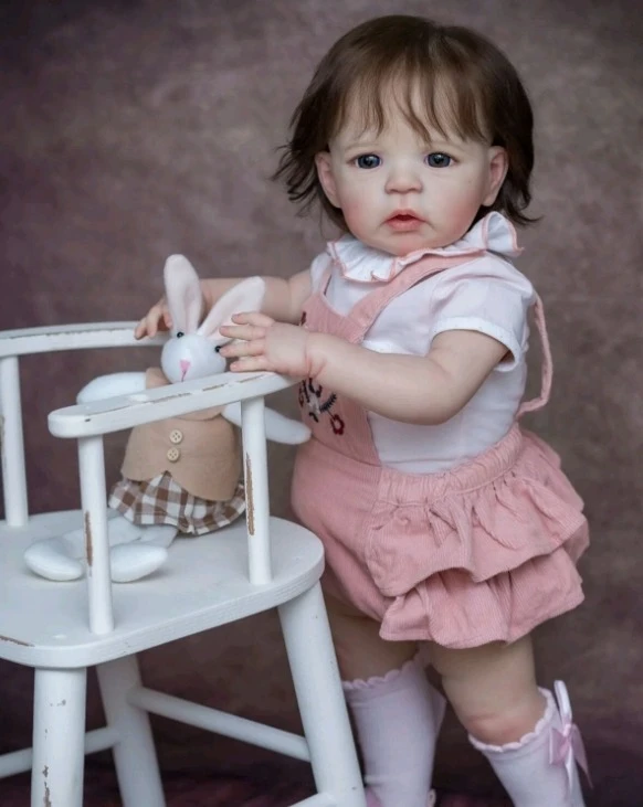 NPK 24'' High Quantity Real Picture Unfinished DIY Parts Very Lifelike Painted Sandie  with Many Details Veins with Extra Body