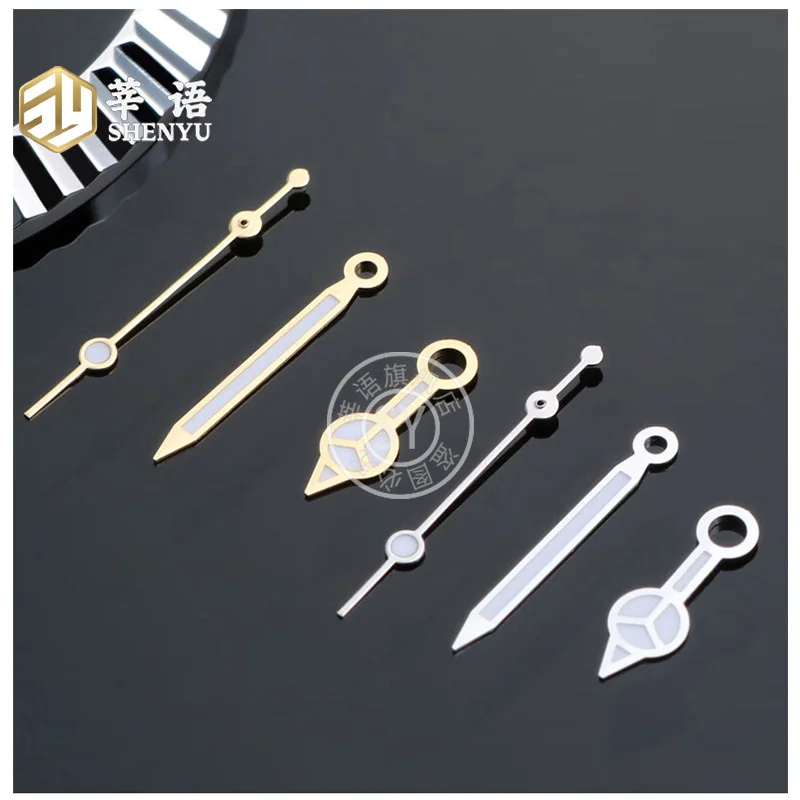 Shenyu ساعة مضيئة الأيدي ل رولكس المياه شبح سجل الغواصة/Datejust NH35 NH36 حركة تعديل ساعة اليد الثانية