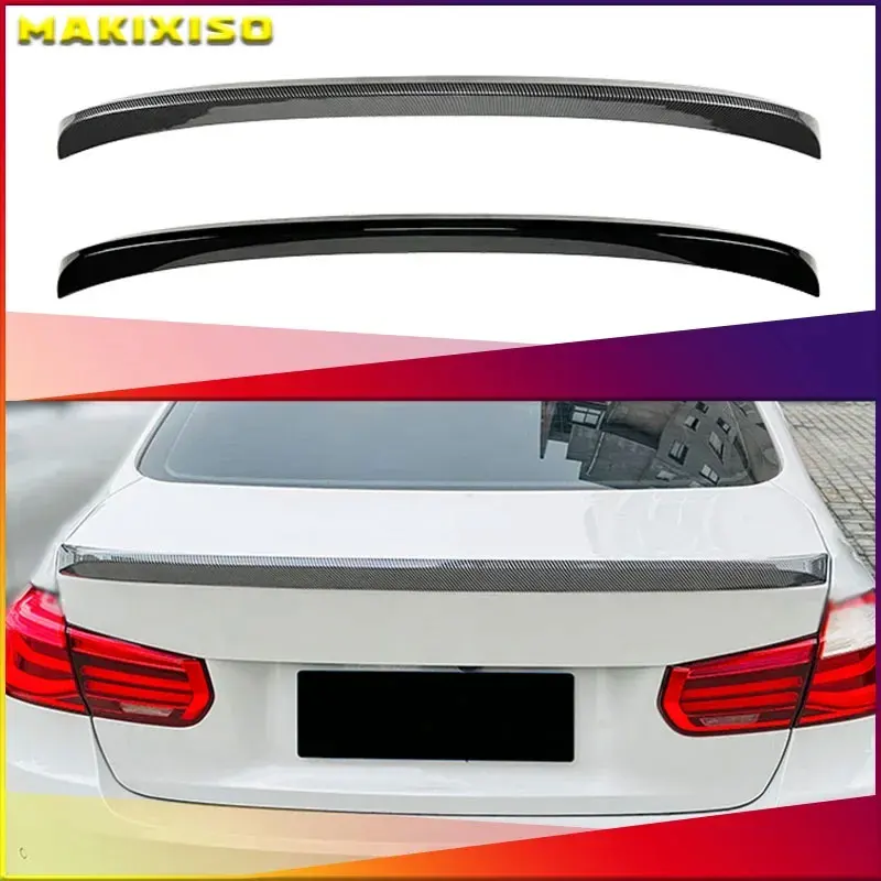 

Задний спойлер из настоящего углеродного волокна, бампер, багажник, крыло, багажник, спойлер, комплекты кузова для BMW 3 серии F30 2013-2019 318i 320i 325i