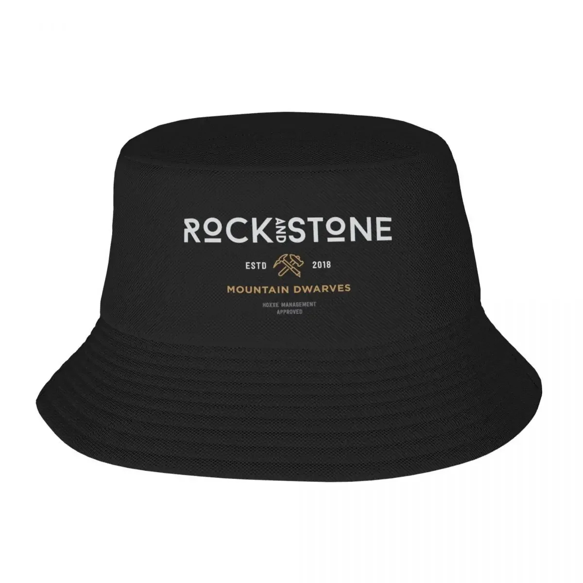 New Deep Rock Galactic Rock And Stone White Bucket Hat Golf Hat Man |-F-| Custom Cap Anime Hat Hat Women Men's