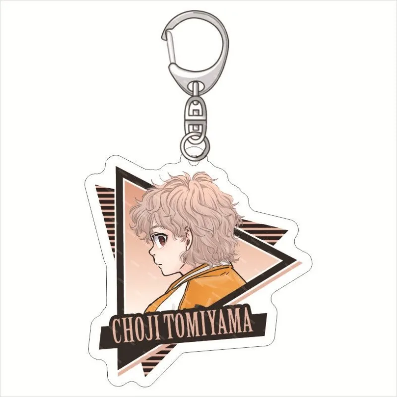 قواطع الرياح Sugishita Kyoutarou شخصية الإبداعية سلسلة مفاتيح مصنوعة من الأكريليك طالب المدرسية رائعة مكافحة خسر مشبك معلق #6