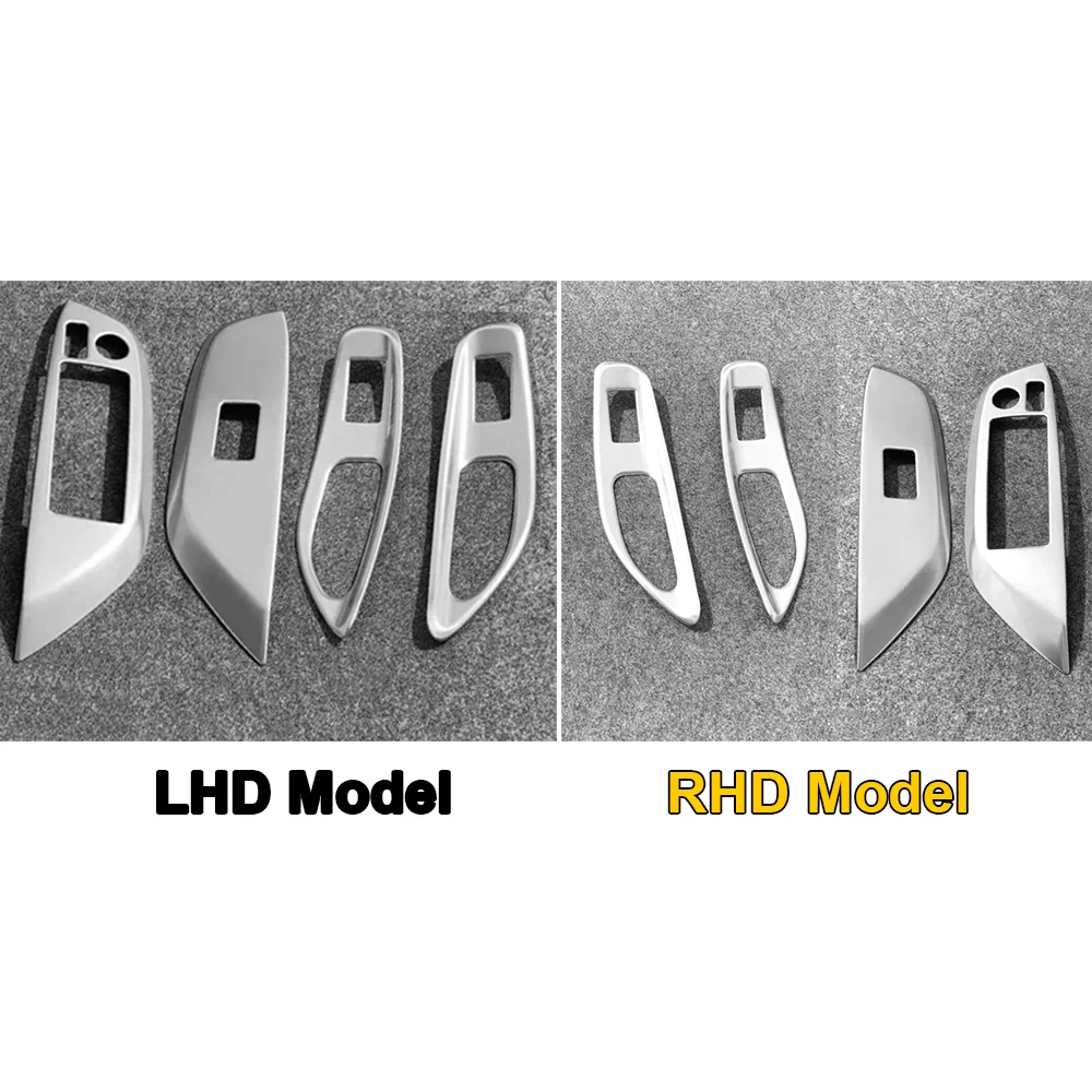 Accessories For 2020-2025 Toyota Yaris Cross XP210 Interior Door Armrest Window Switch Panel Trim Stickers Carbon Fiber Look