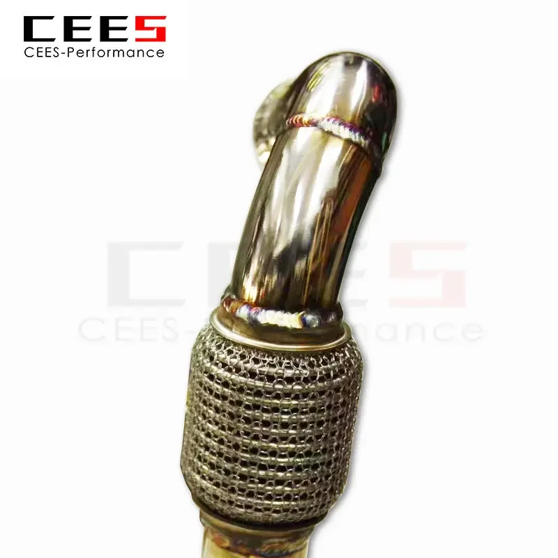 CEES Catback Exhaust For Smart FORTWO Coupe (453) 2014- High Performance SUS304 Stainless Steel Exhaust Pipe tubo escape coche - Image 2