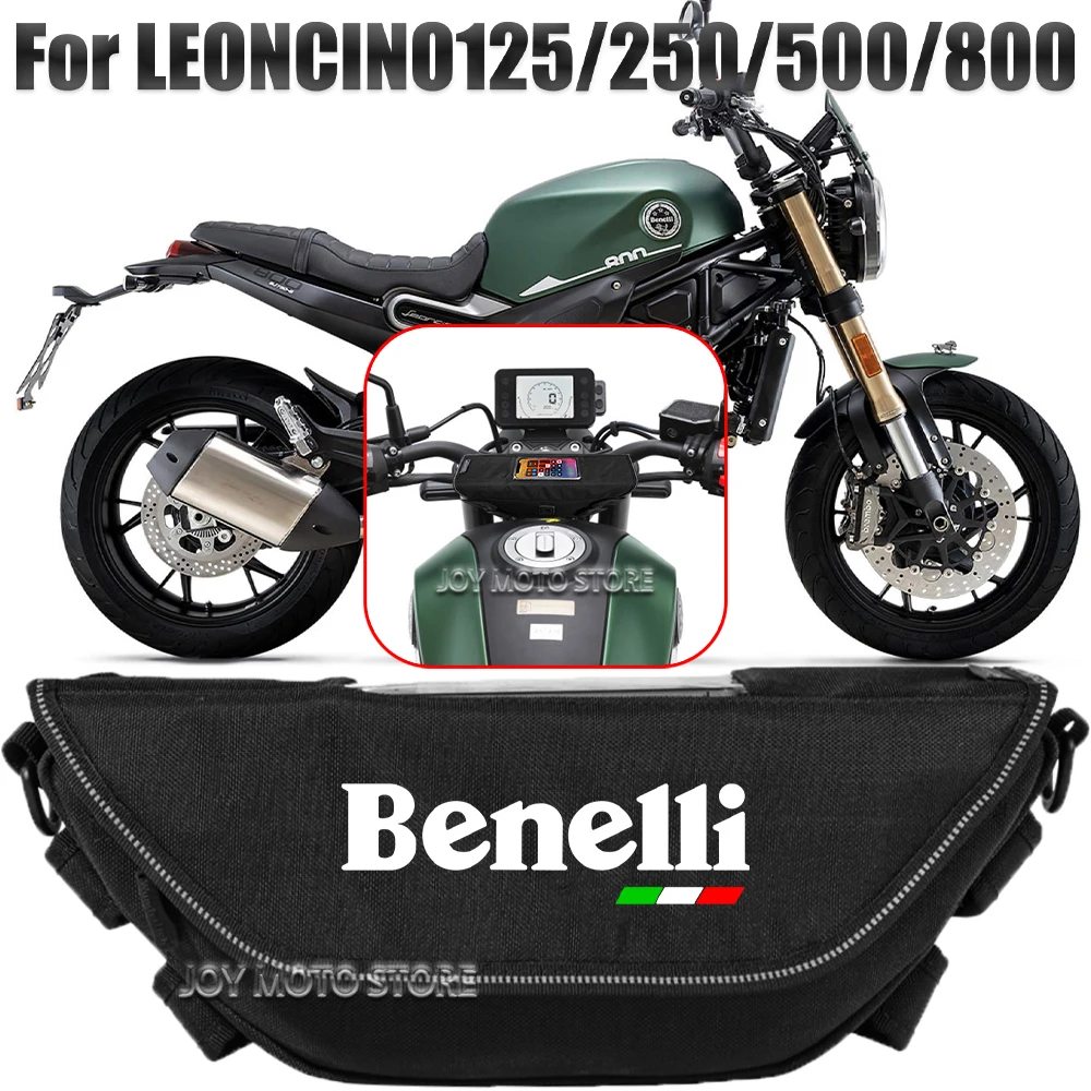 

For Benelli leoncino125 250 500 800 Motorcycle accessories tools bag Waterproof And Dustproof Convenient travel handlebar bag