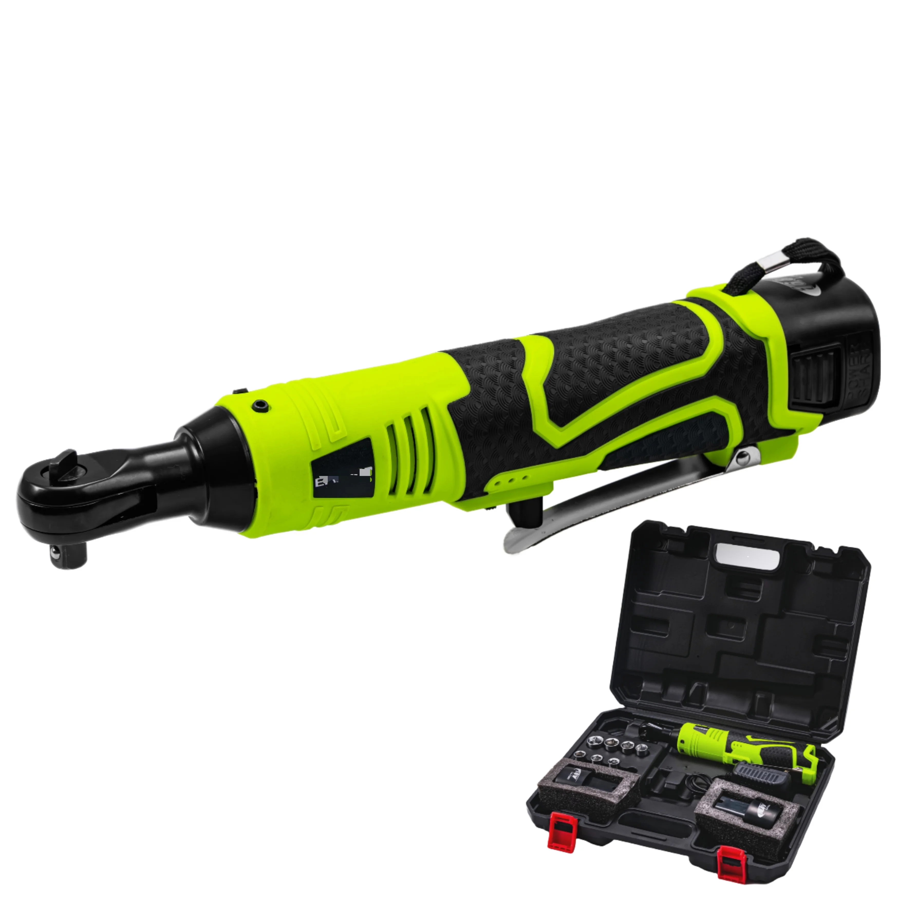 

High-Torque 90 Degree Right Angle Ratchet Wrench New Lithium Battery Electric Auto Repair Wrench Industrial Grade