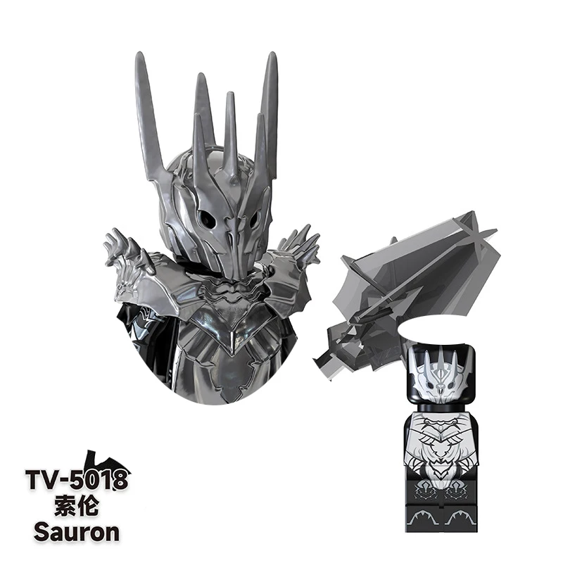 Lord of the Rings Sauron Elrond 5001-5050 Toys Gifts For Bricks Mini Action Figures Building Blocks Minifigures For Gifts Adults