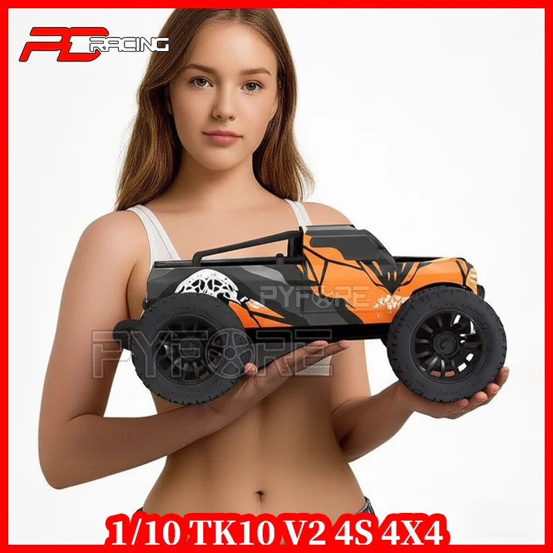 

PD RACING 1/10 RC cars for adults Electric Remote Control Model Car TK10 V2 4S Brushless 4X4 RC Truck Children's Toys rc crawler