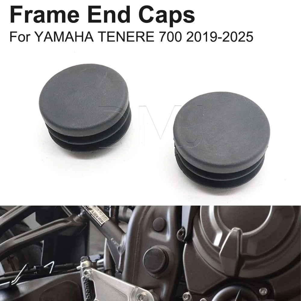 For YAMAHA TENERE 700 Tenere700 XTZ 700 2019 2020 2021 2022 2023 2024 2025 Motorcycle Frame End Caps Frame Hole Cover Caps Plug