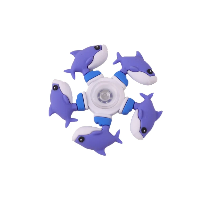 Edc fidget spinner brinquedo ponta do dedo rotativa italiano brainrot tung sahur tralalero giroscópio alívio do estresse crianças presentes adultos