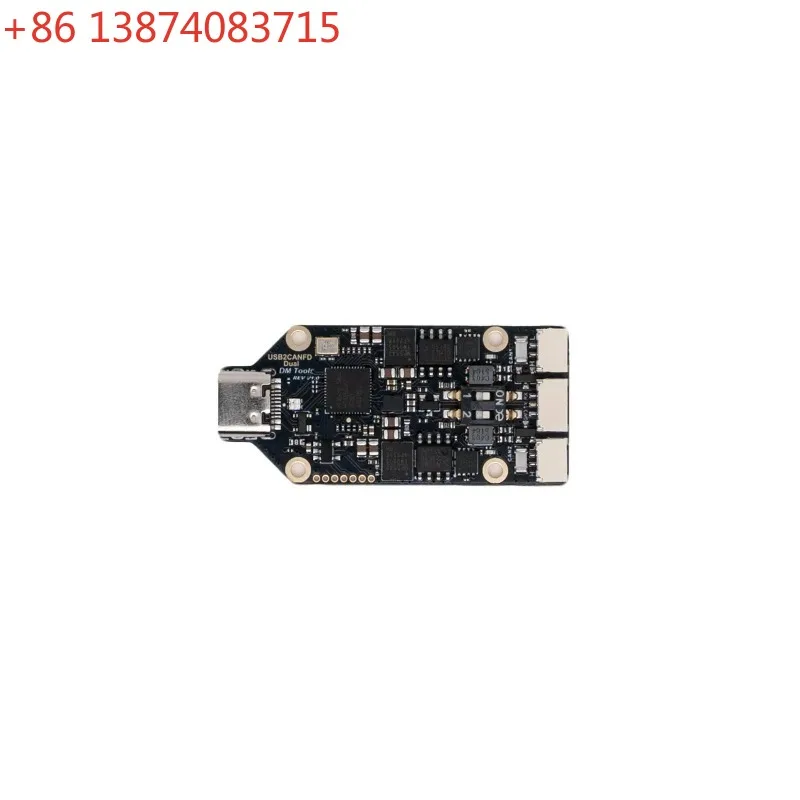 DAMIAO DM-USB2FDCAN Dual-Channel CAN FD Analyzer USB to CANFD Module MIT Motor Debugger for Robotic Joint Dev