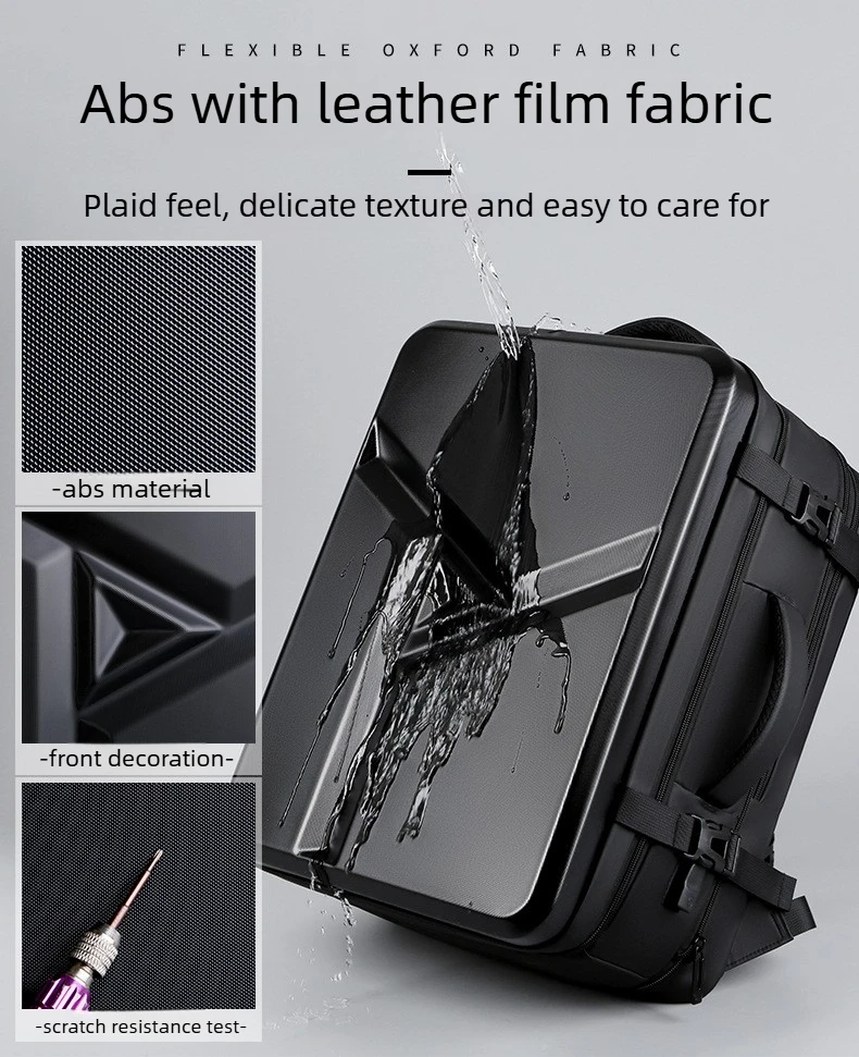 Hard-shell Duffel Bag Large Capacity Business Waterproof Business Trip Travel Computer Bag Multifunctional Fashion Trends