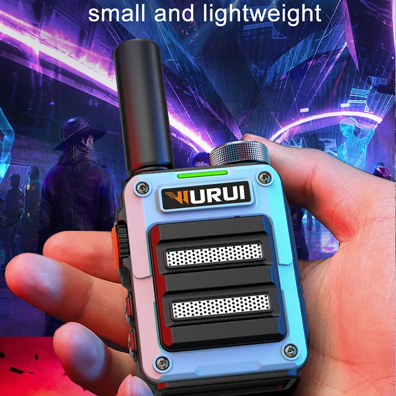 Wurui G63B walkie talkie uhf radios long range Portable ham Amateur Two-way radio profesional communicator children pmr446 scan