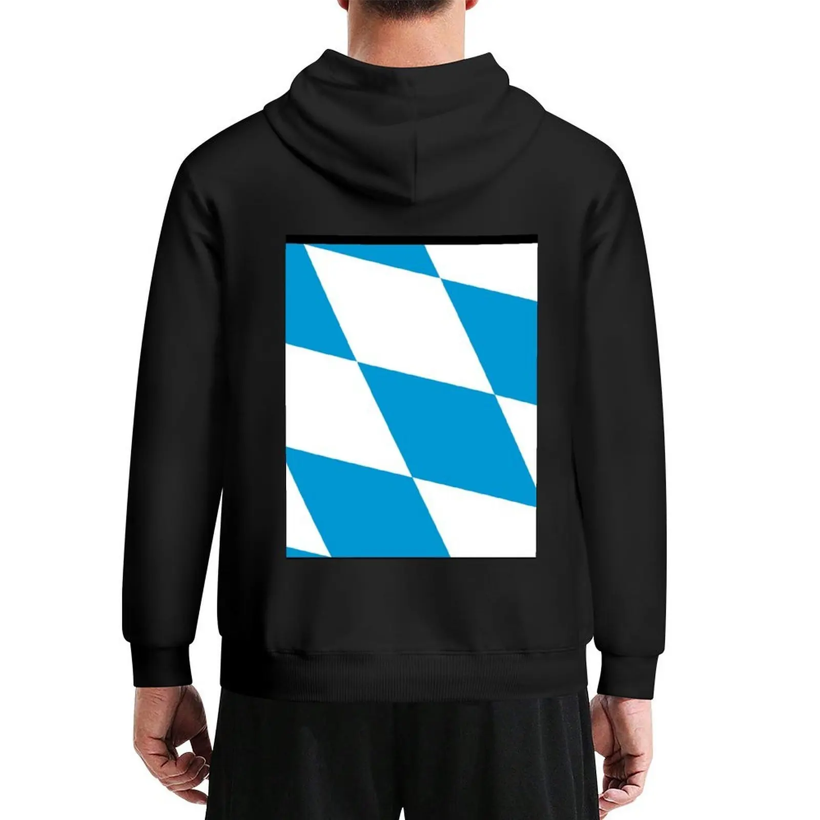 

Bavarian Flag of Deutschland - Bayern Fahne - T-Shirt Sticker Hoodie men's sweat-shirt men clothes new in hoodies and blouses