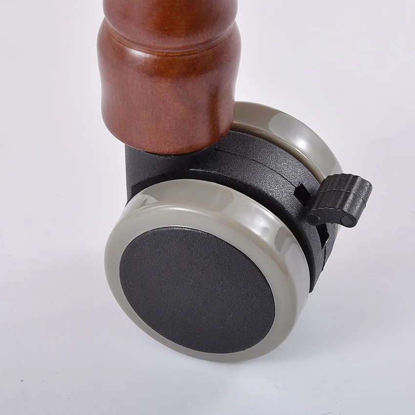 Hotel Trolley Solid Wood Coffee Tables Multipurpose Shelf Display Rack Household Double-layer Movable Tea Tables Dining Car